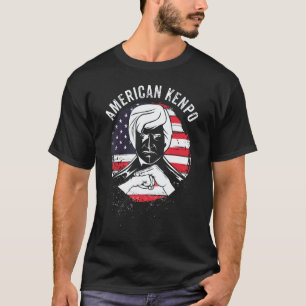 Camiseta Cinto de Treinamento de Artes Marciais de Kenpo Am