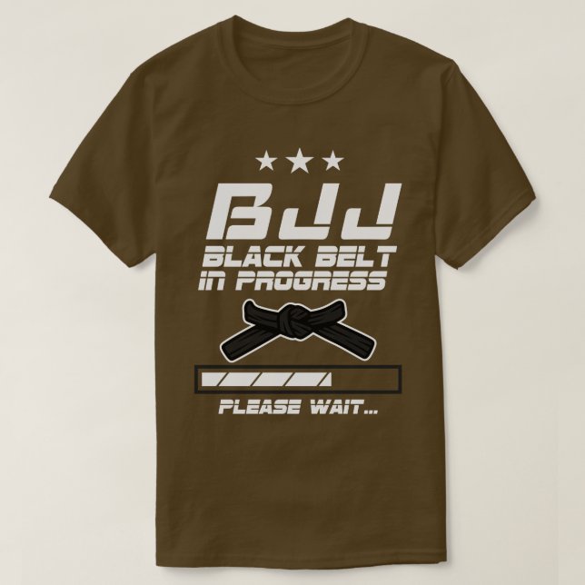 CAMISETA CINTO PRETO EM CURSO (Frente do Design)