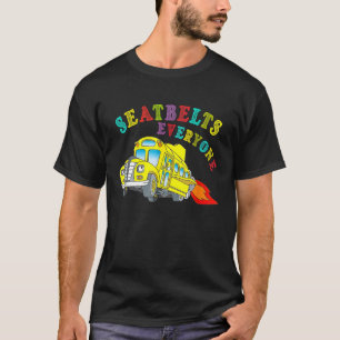 Camiseta Cintos De Segurança Todos Os Motoristas De Ônibus