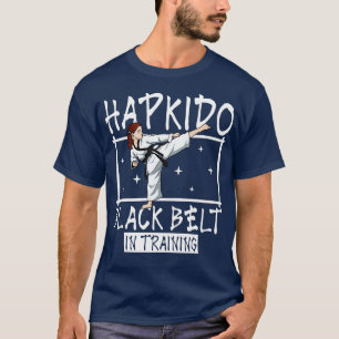 Camiseta Cinturão negro em formação Hapkido