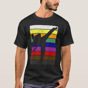 Camiseta Cinturão Preto de Karatê e Taekwondo Aluno de Arte