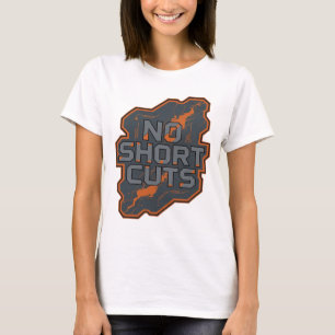 Camiseta Cinza Artístico Design SEM ATALHOS