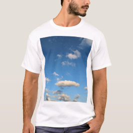 Camiseta Cinza às nuvens