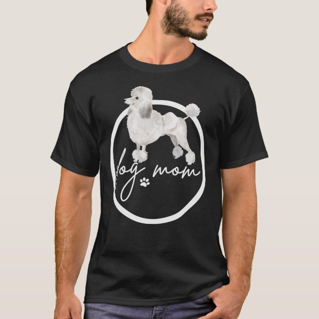 Camiseta Cinza branca Cachorro (Frente)