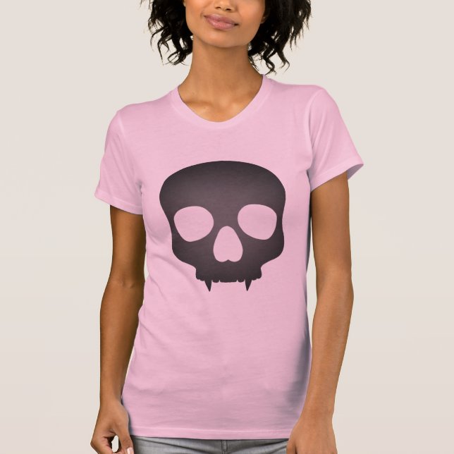 Camiseta Cinza cor-de-rosa (Frente)