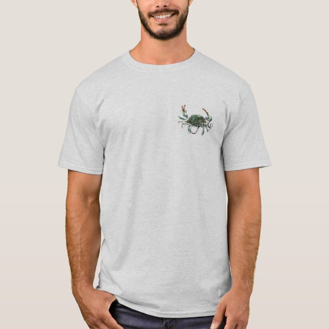 Camiseta Cinza Crab (Frente)