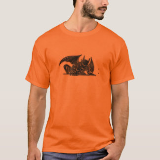 Camiseta Cinza da gárgula
