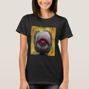 Camiseta cinza de área UAP 51 de OVNI alienígena fora deste