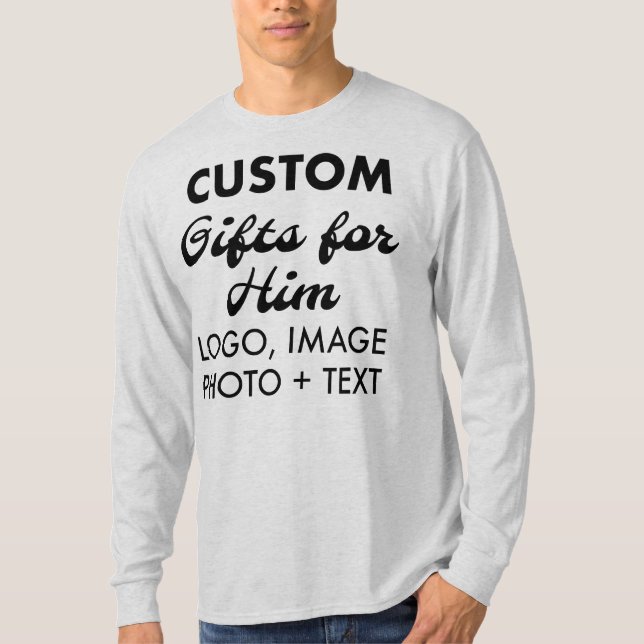 Camiseta Cinza de Cinzas de Longa Distância Personalizada M (Frente)