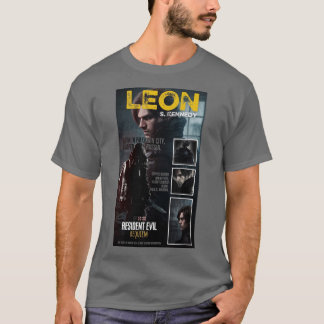 Camiseta Cinza de Manga Curta Com Design de Reside