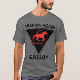 Camiseta Cinza de pônei de Jockey Equestre Equestre, Estalã