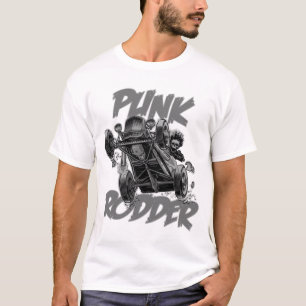 Camiseta Cinza de Rodder do punk
