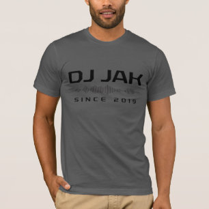 Camiseta Cinza DJ JAK Soundwave Tee