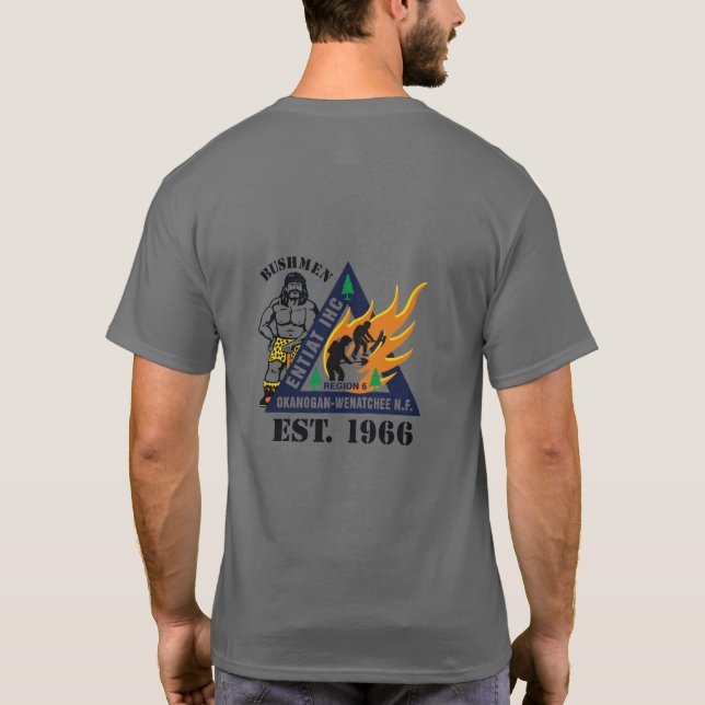 Camiseta cinza do 60º Reunião (Verso)
