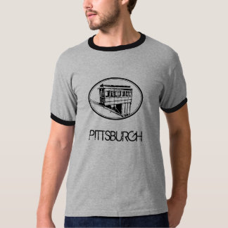 Camiseta Cinza do declive de Pittsburgh