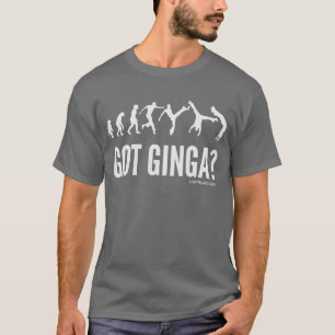 Camiseta cinza escuro m do capoeira