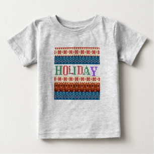 Camiseta Cinza Feriado Bebê