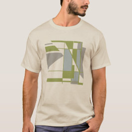 Camiseta Cinza geométrica inspirada pelo MCM Pequeno