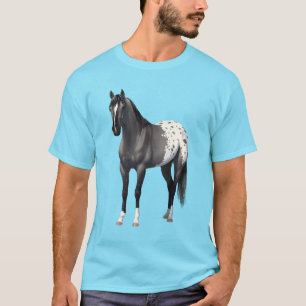 Camiseta Cinza Grulla Appaloosa Quarter Horse Stallion