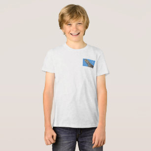 Camiseta Cinza Lizard e meia lua