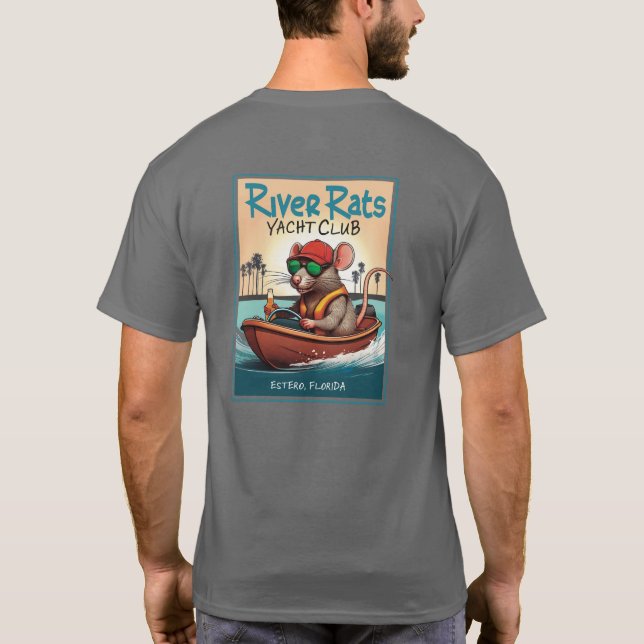 Camiseta cinza média (Verso)