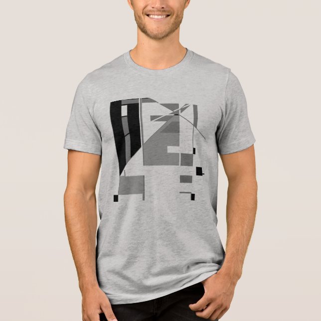 Camiseta Cinza negro de carvão negro sudoeste (Frente)