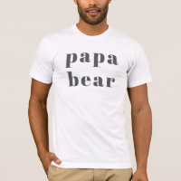 Cinza Rosa Tipografia Garota Maternidade Papa Urso