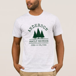 Camiseta Cinza Rústica Rústica de Sindicato Familiar
