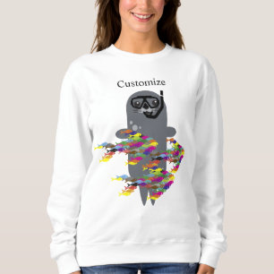 Camiseta Cinza Seal Thunder_Cove
