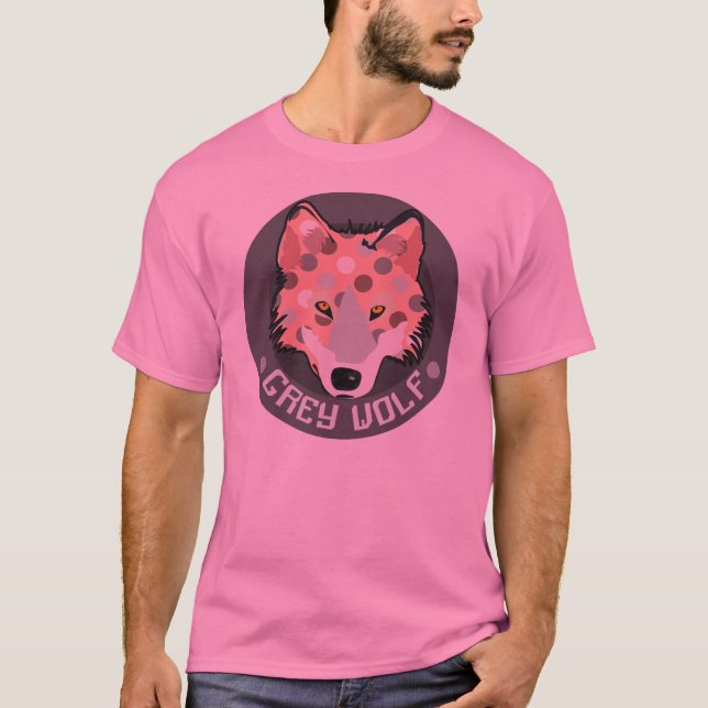 Camiseta Cinza Wolf (Frente)