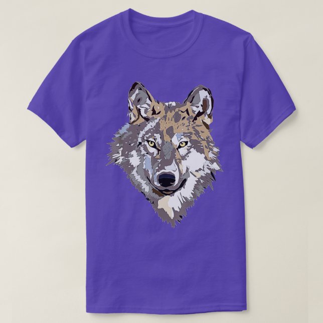 Camiseta Cinza Wolf Wolves Pack Wolf Pack Wolf Lovers Gift (Frente do Design)