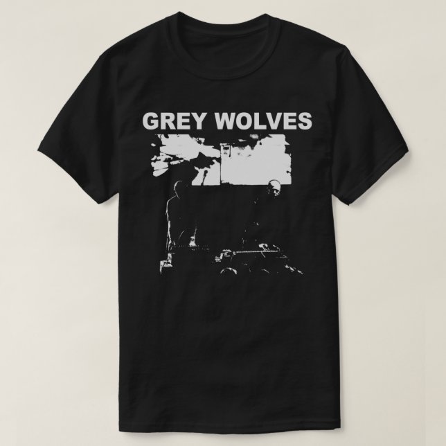 CAMISETA CINZA WOLVES (Frente do Design)