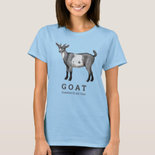 Camiseta Cinzas Bonitas De Cabra Maior De Todos Os Tempos