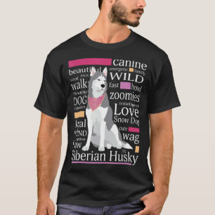 Camiseta Cinzas Cuecas E Casaca Siberiana De Cor Branca