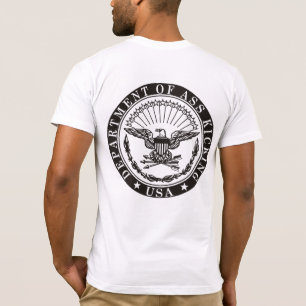 Camiseta Cinzas de Allin escuras em "DoAK" claro