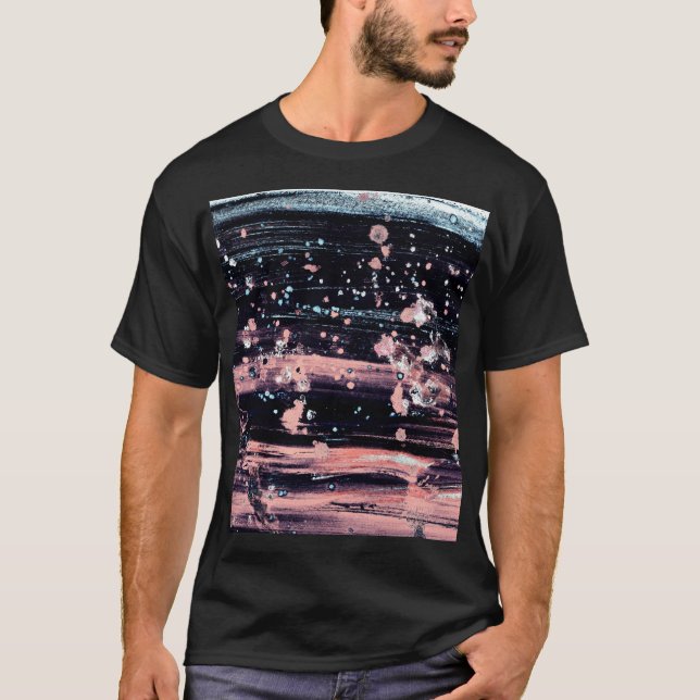Camiseta Cinzas Escuras Glamourosas (Frente)