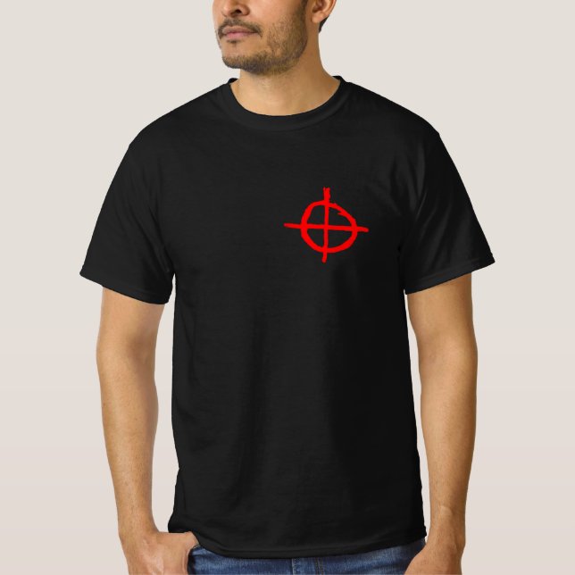 Camiseta Ciper Zodiac 🔍 Códigos Cryptogams 🔪 Branco (Frente)