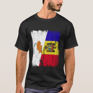Camiseta Cipre Moldávia Meia Bandeira Património Cipriota M