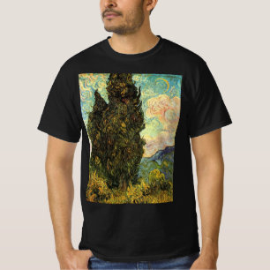 Camiseta Ciprestes por Vincent van Gogh