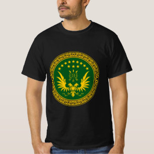 Camiseta Circassiano, adygea, bandeira de adiga, Cáucaso do