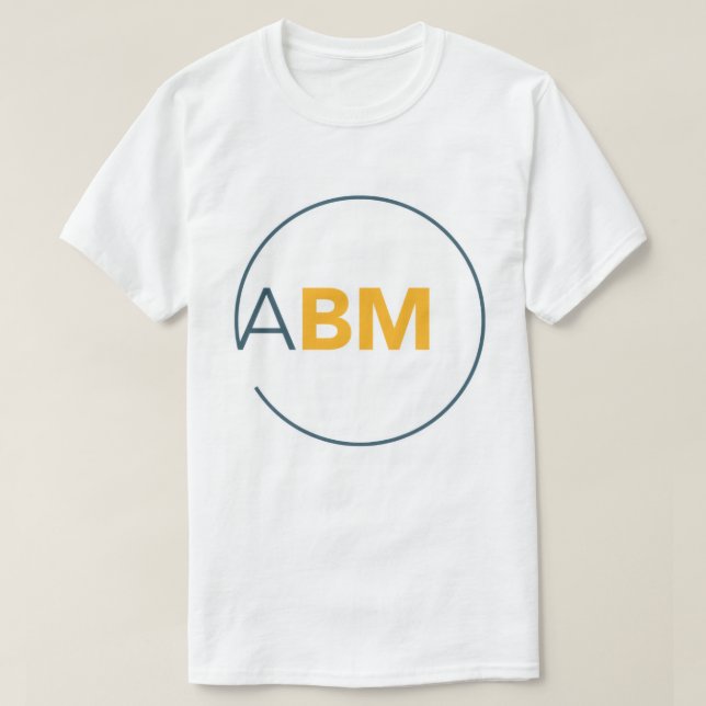 Camiseta Circle ABM with peace love breastmilk (Frente do Design)