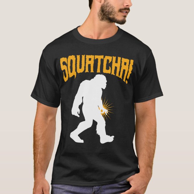 Camiseta Circle Game Meme Sasquatch Game Gotcha Ok Hand Sig (Frente)