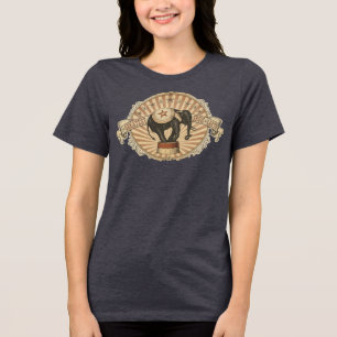 Camiseta Circo antigo maior show da terra elefante