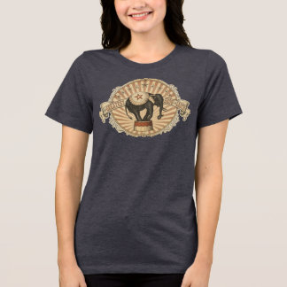 Camiseta Circo antigo maior show da terra elefante