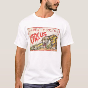Camiseta Circo do Cole de Beatty - 1903 - afligido