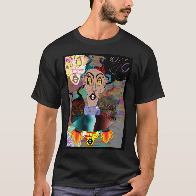 Camiseta circo intergaláctico (Frente)