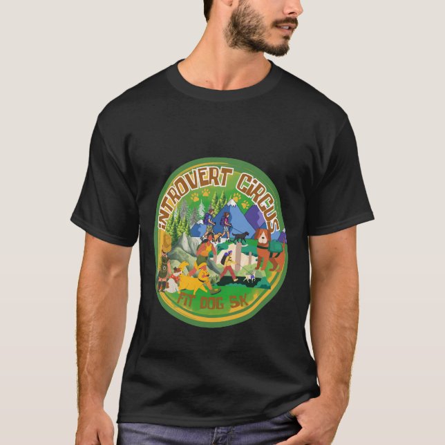 Camiseta Circo Introvertido Explorar 5k (Frente)
