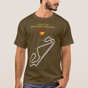 Camiseta Circuito de Barcelona Catalunha