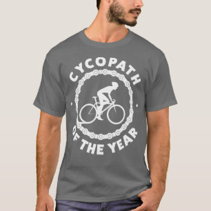 Camiseta Circuito de ciclismo engraçado do ano de bicicleta