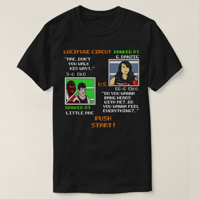 CAMISETA CIRCUITO DE LUCIFUGAS (Frente do Design)